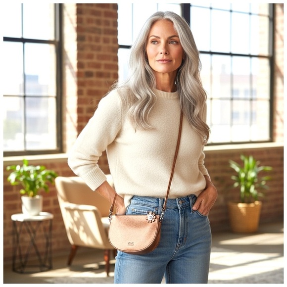 Zac Posen Leather Mini Crossbody Bag - Picture 3 of 12